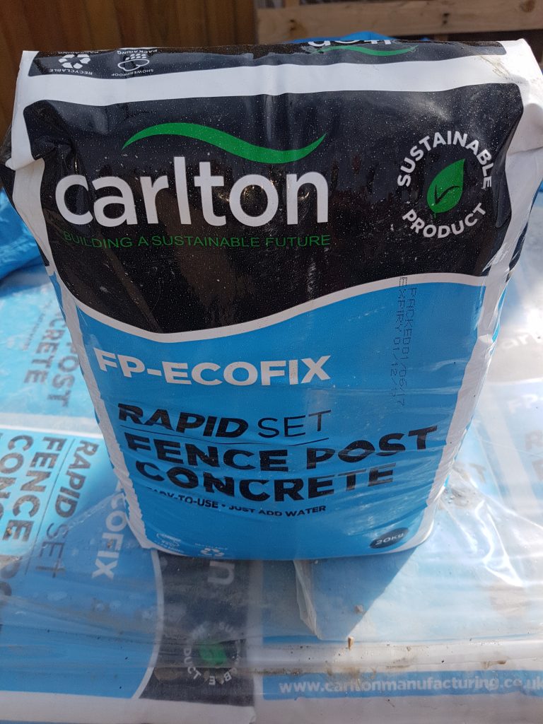 Post Concrete Mix 20KG for sale at AGM Fencing Kent Fencing Suppliers